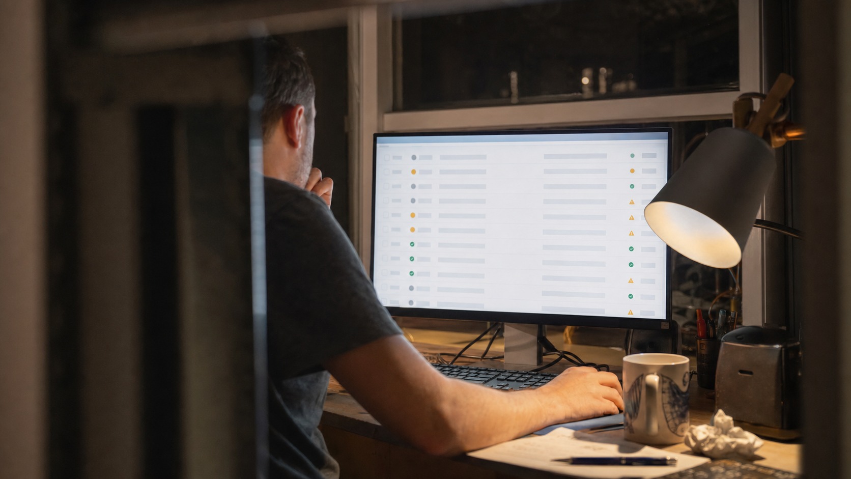 WooCommerce 10.9 order email log being checked on a home office screen at night
