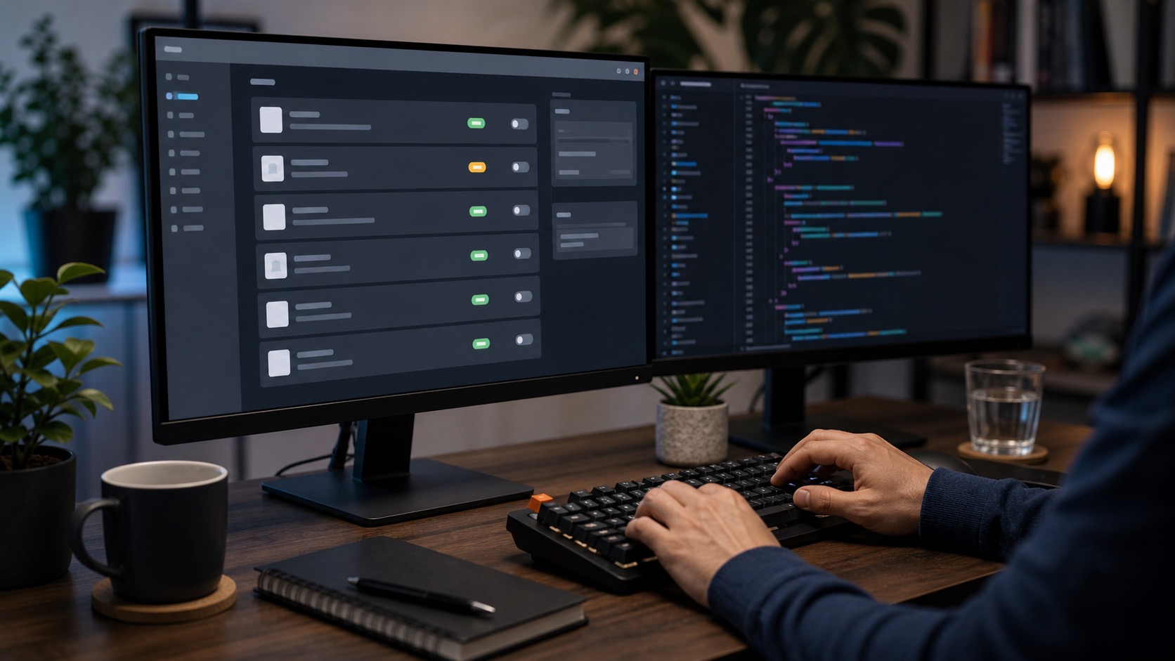 A developer testing WordPress plugin updates on a staging site before going live